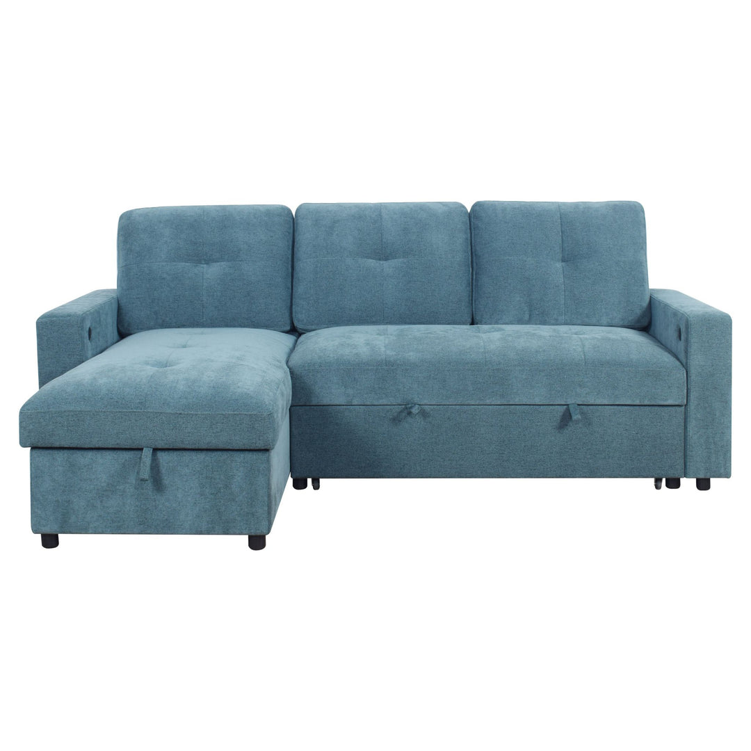 Greer Storage Chaise-Green