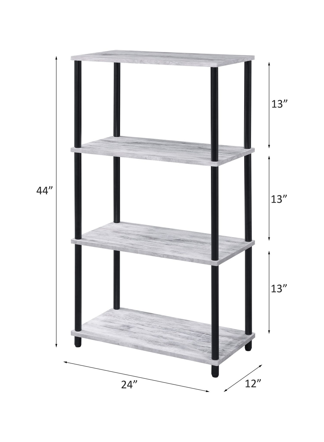 Nypho Bookshelf – line drawing