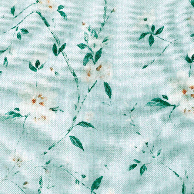 Durham Dining Chair W/ 4 Casters, Chinoiserie Light Teal/Pink - view 7