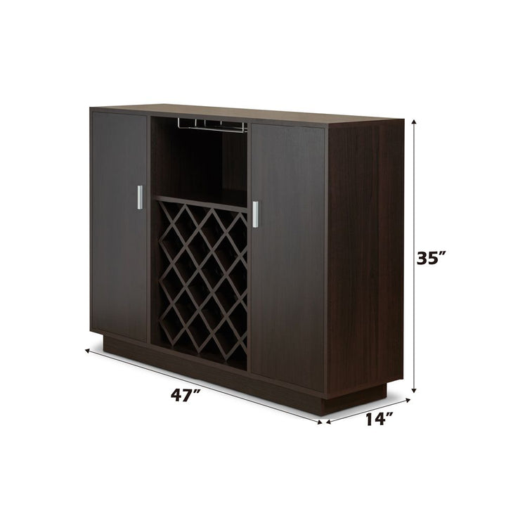 Hazen Wine Cabinet – dimensions diagram