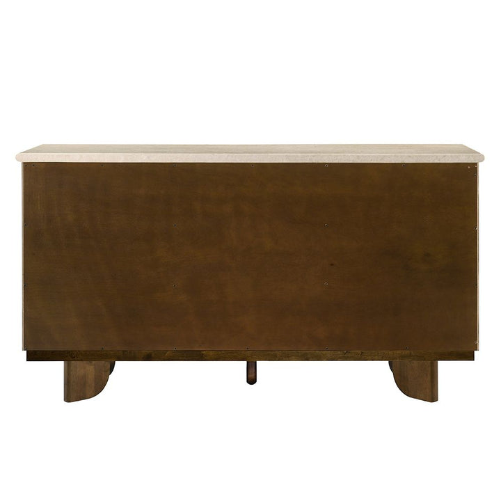 Kasha Server with Natural Marble Top