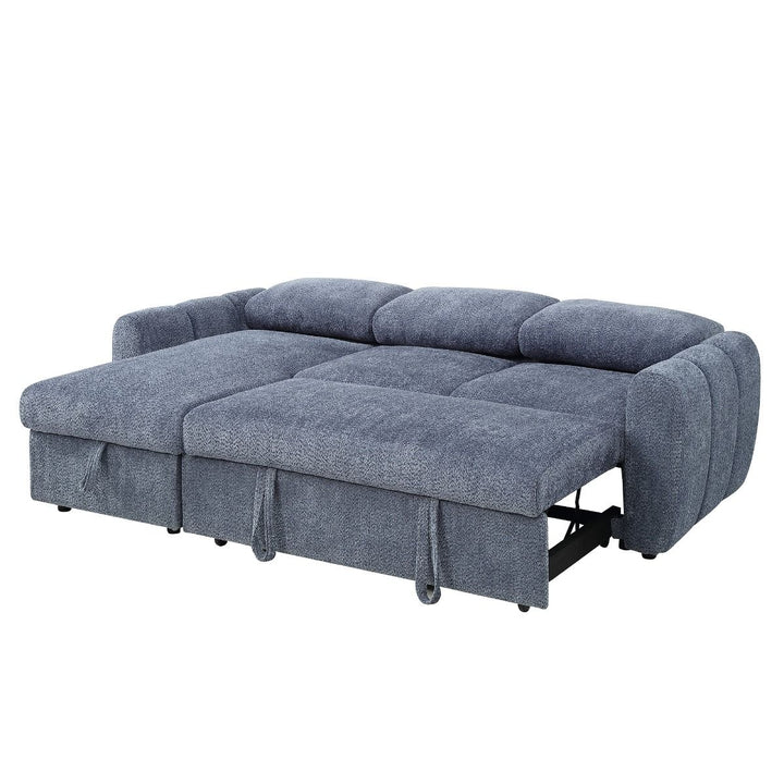 Nuriel Reversible Sectional Sofa w/Sleeper &amp; Storage – view 9