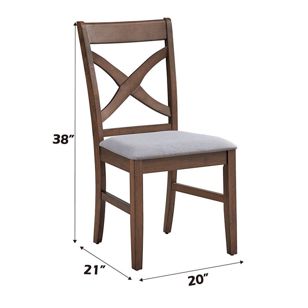 Ferris Side Chair (Set-2) – line drawing