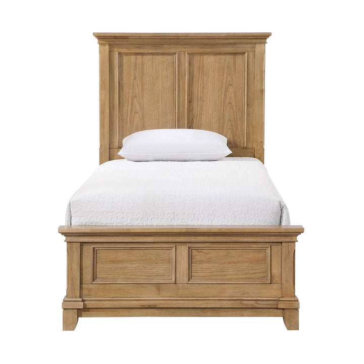 Sunstone3/3 T Panel Footboard &amp; Slats-Honey
