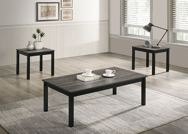 Findlay 3 Pc. Table Set, Gray - view 3
