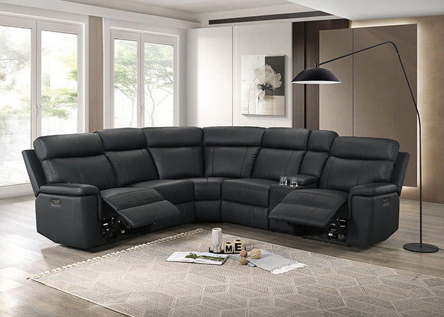 Oliverus Power Sectional, Black - view 5