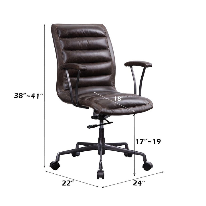 Zooey Office Chair – dimensions diagram