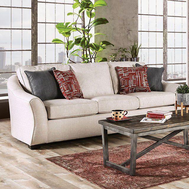 Jarrow Sofa, Ivory