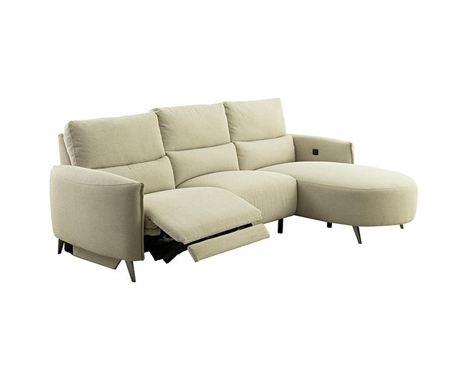 Galten Power Sectional, Latte - view 2