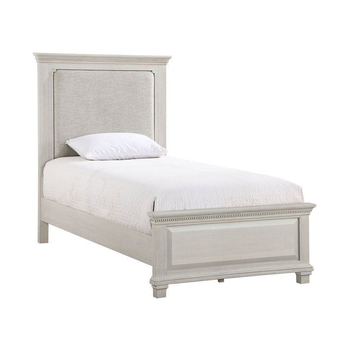 Silver Sands3/3 T Panel Footboard &amp; Slats-Gray