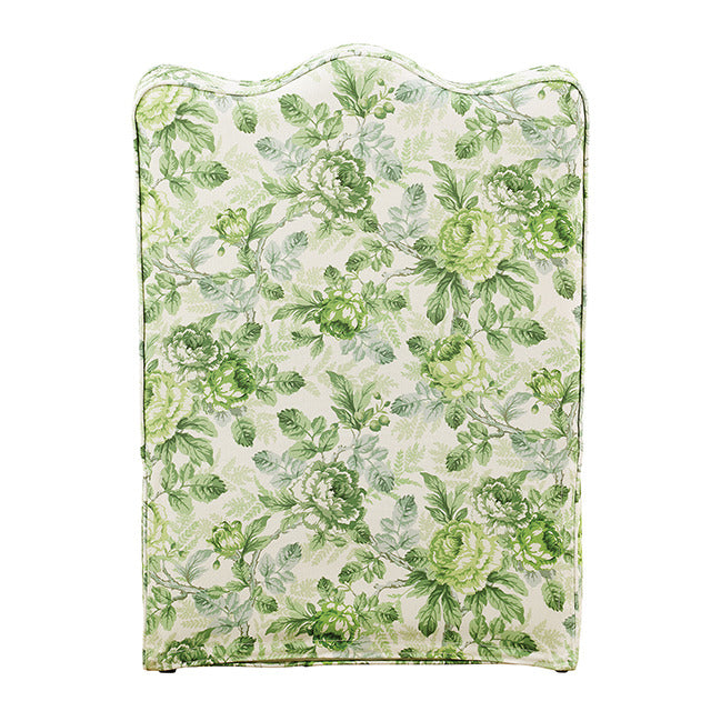 Hemsworth Accent Chair, Seaside Cabbage Rose Green/White - view 4