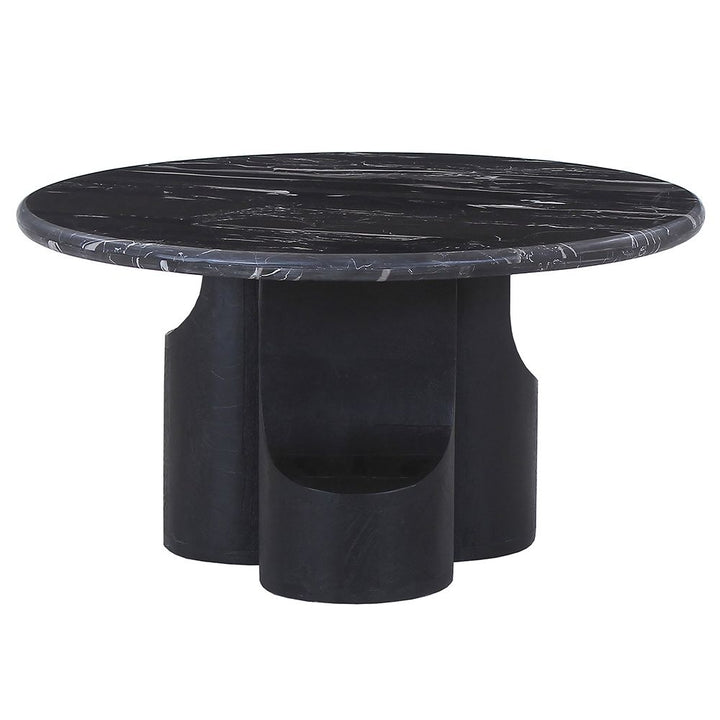Kinton Coffee Table w/Natural Marble Top