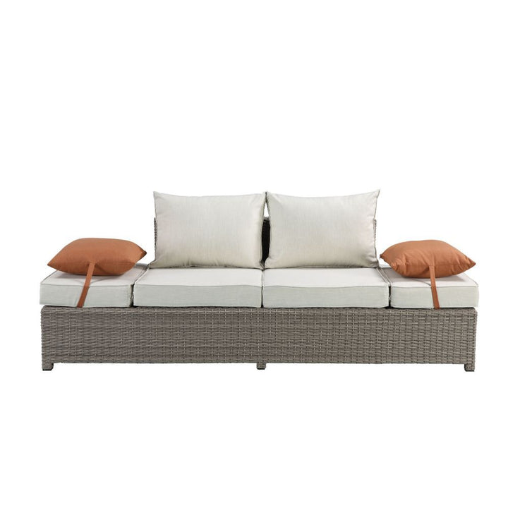 Salena Patio Sofa W/2 Pillows &amp; Ottoman – view 5