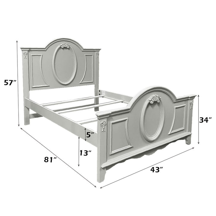 Flora Twin Bed – dimensions diagram