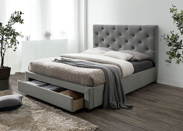 Sybella Bed, Gray - view 2