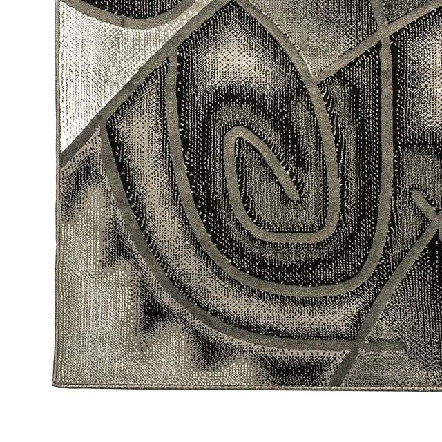 Sivas Area Rug, Gray/Black - view 3