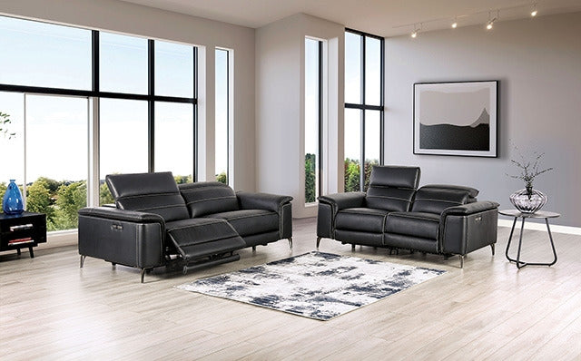 Ascona Power Recliner, Black - view 3