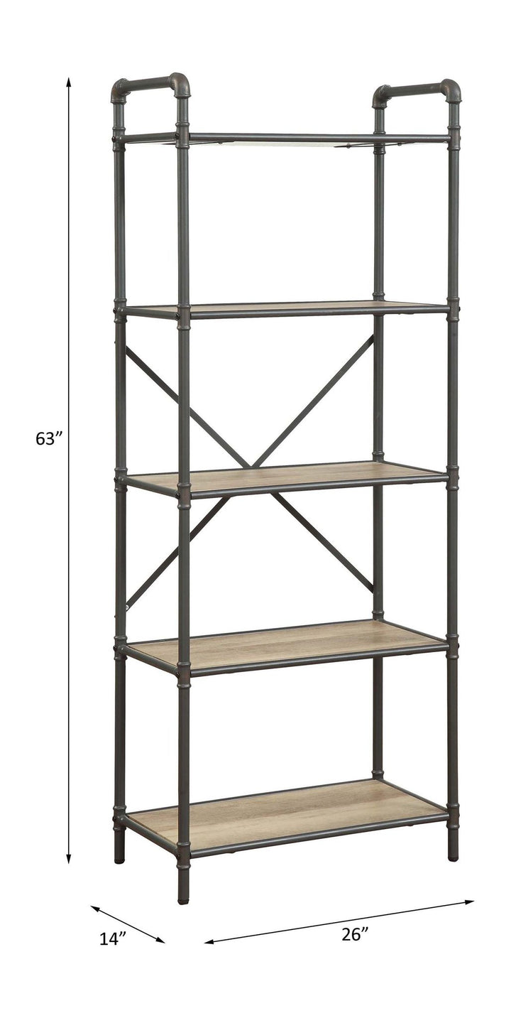Itzel Bookshelf – line drawing