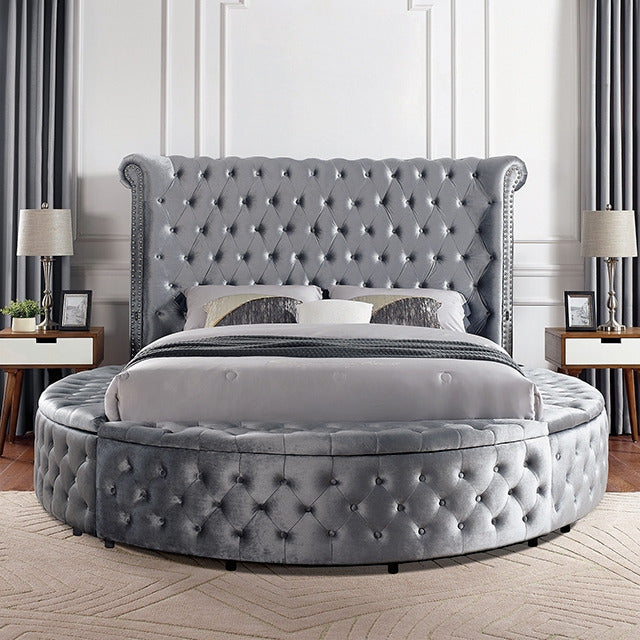 Sansom 4 Pc Queen Bedroom Set, Gray - view 4
