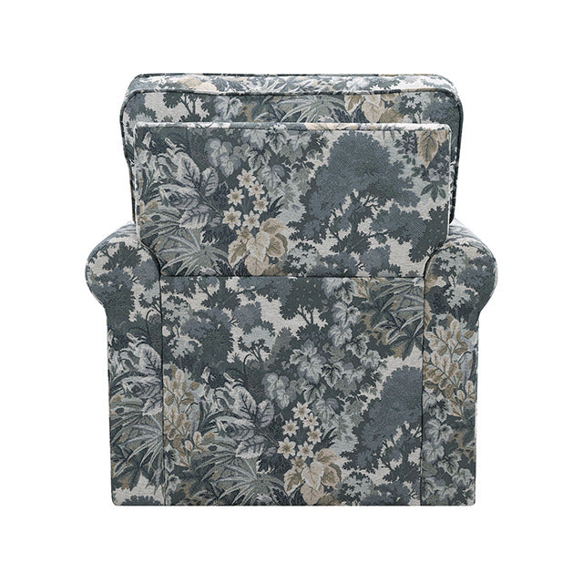 Penryn Swivel Accent Chair, Topiary Green - view 5