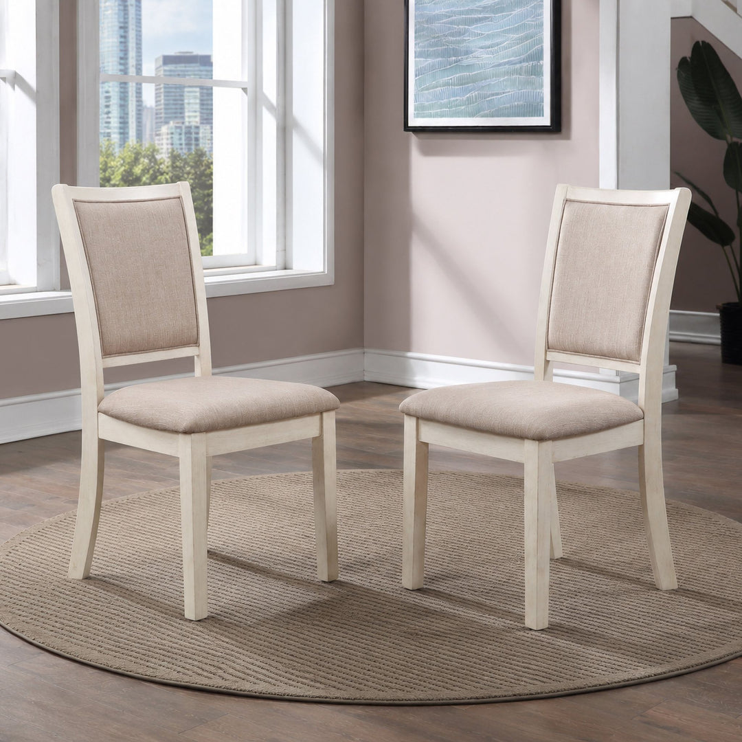 Amy Dining Chair (2/ctn)-Bisque