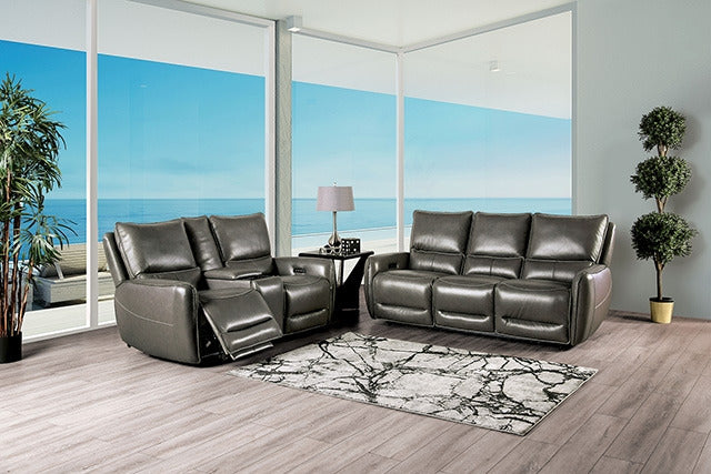 Phineas Power Sofa, Gray - view 2
