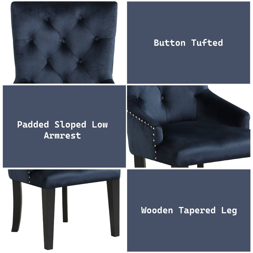 Varian II Side Chair – features callout