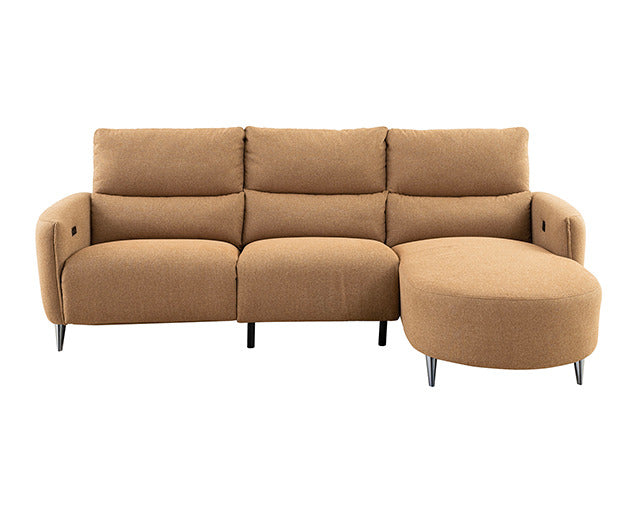 Galten Power Sectional, Brown - view 2