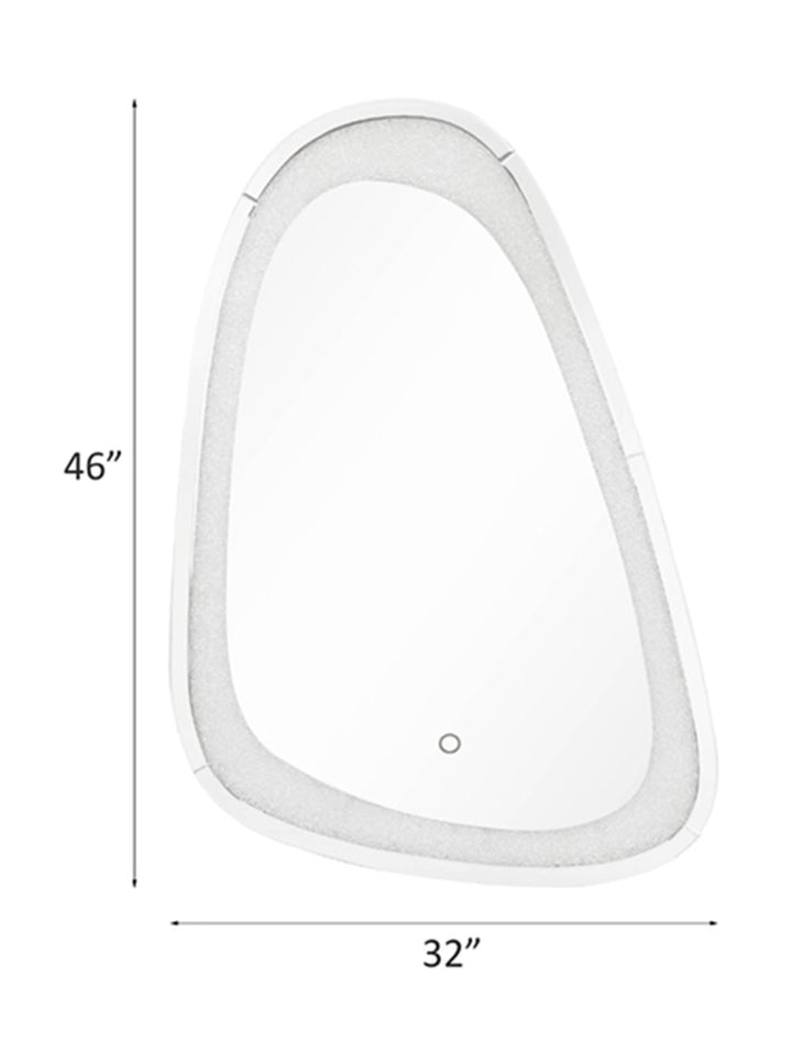 Noralie Accent Mirror W/Led – line drawing
