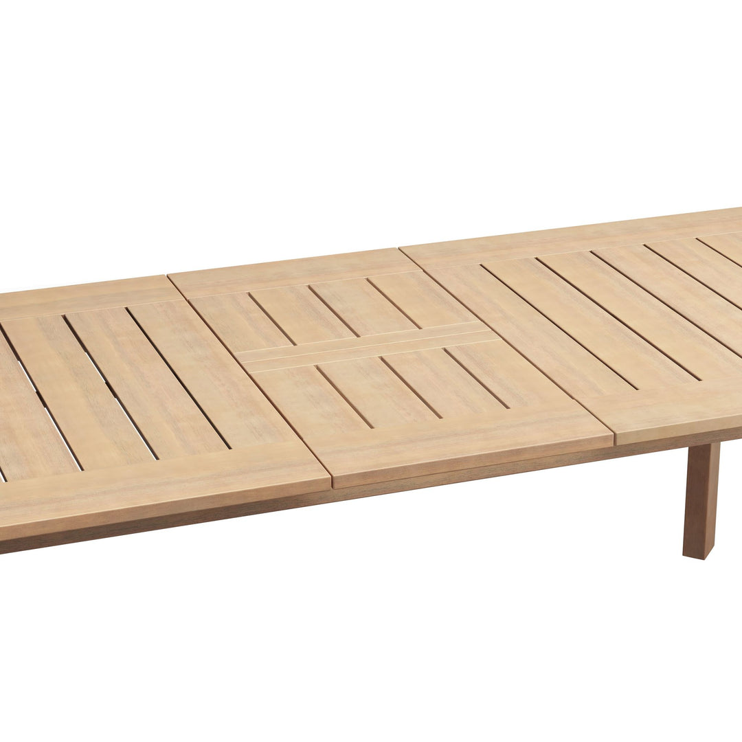 Wesley Patio Dining Table W/self Storing Leaf
