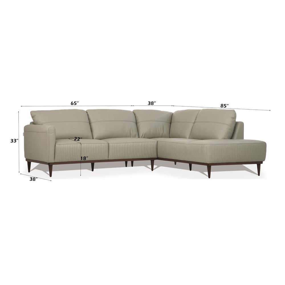 Tampa Sectional Sofa – dimensions diagram