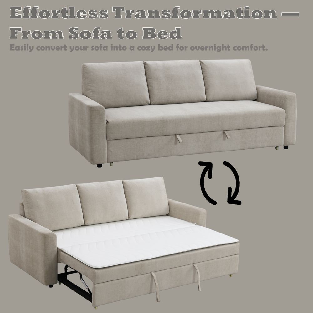 Leira Sofa W/Sleeper – features callout
