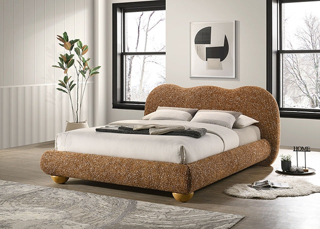 Finamore Bed, Terracotta Brown - view 5