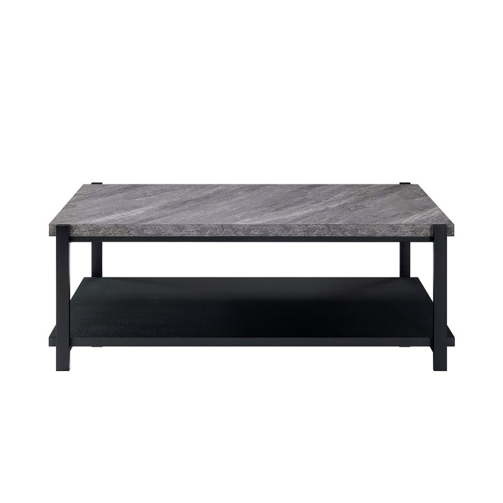 Linea  3 Pc Occasional Set- 1 Coffee &amp; 2 End Tables-Dk Gray F