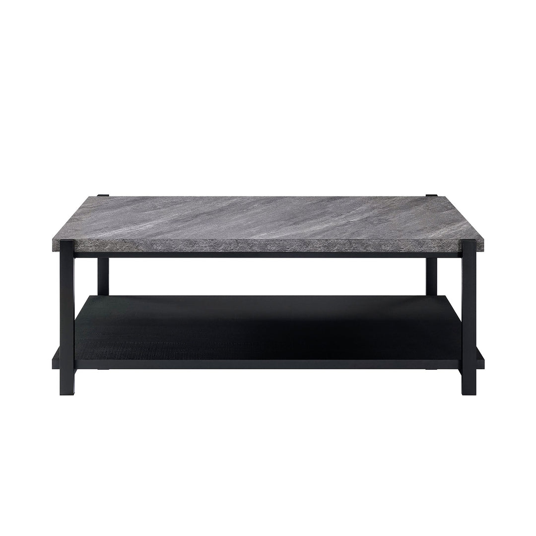 Linea  3 Pc Occasional Set- 1 Coffee & 2 End Tables-Dk Gray F