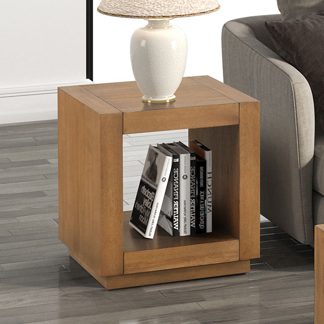Dothan End Table, Medium Oak - view 3
