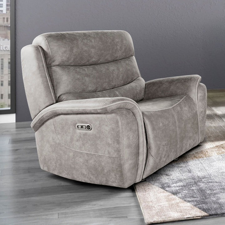 Kamari Glider Recliner W/pwr Hr &amp; Fr-Gray