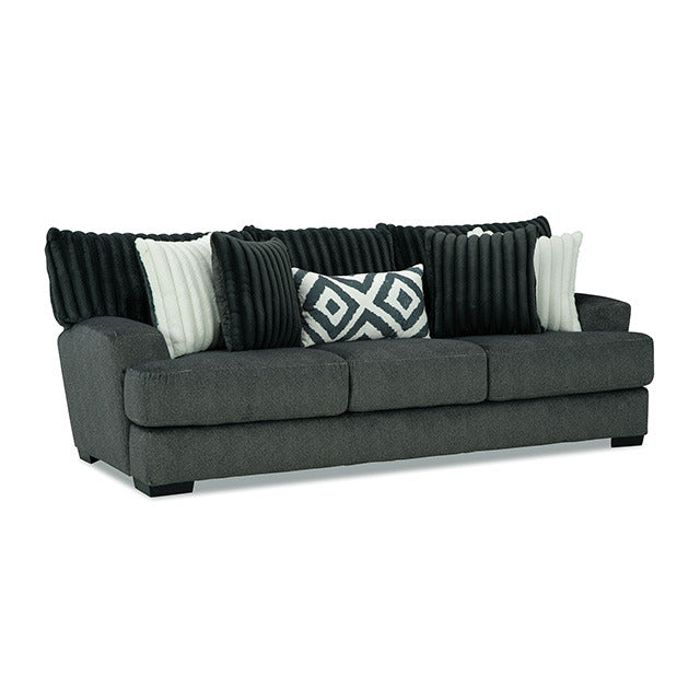 Loughlin Sofa, Gun Metal