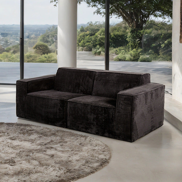 Kimara Loveseat, Black