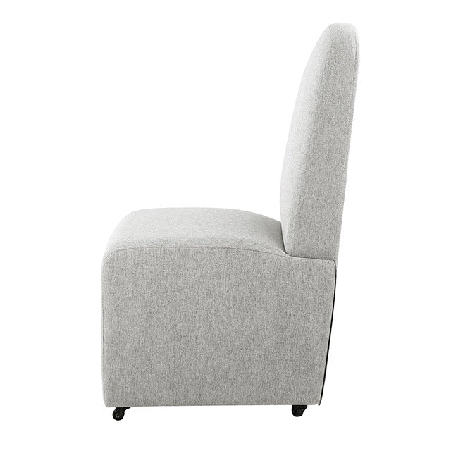 Canterbury Dining Chair, Light Gray - view 3
