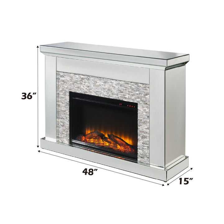 Laksha Fireplace – dimensions diagram
