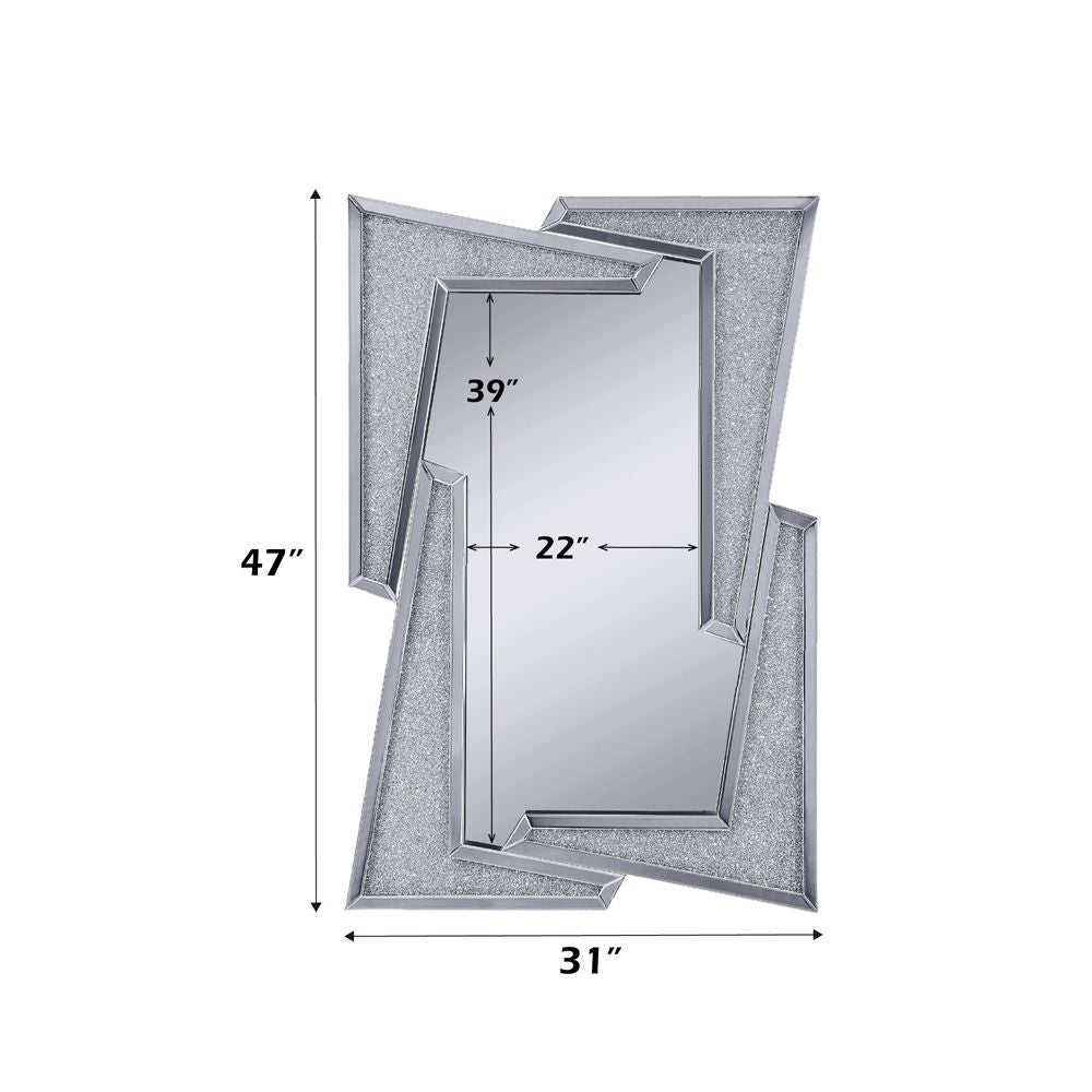 Noralie Accent Mirror – dimensions diagram
