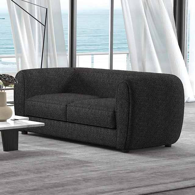 Verdal Loveseat, Black
