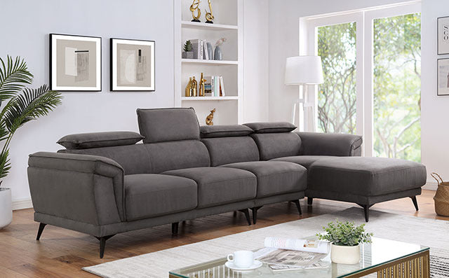 Napanee Sectional, Dark Gray - view 3