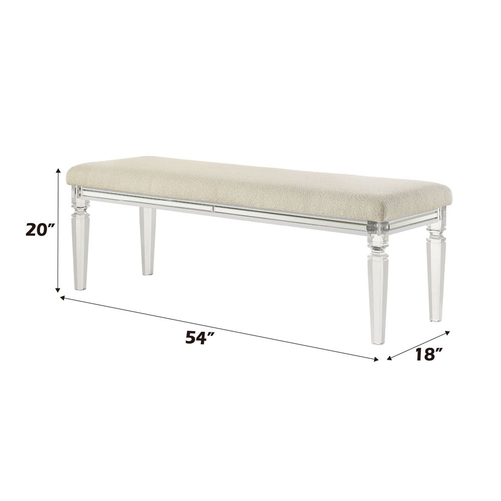Tarian Bench – dimensions diagram