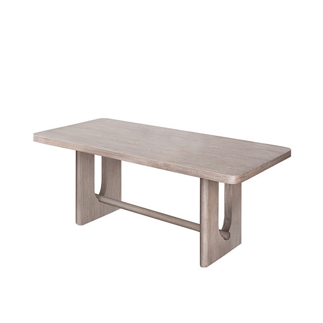 Sterling West 7 Pc Dining Table Set, White Oak