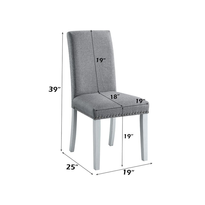Lanton Side Chair (Set-2) – dimensions diagram