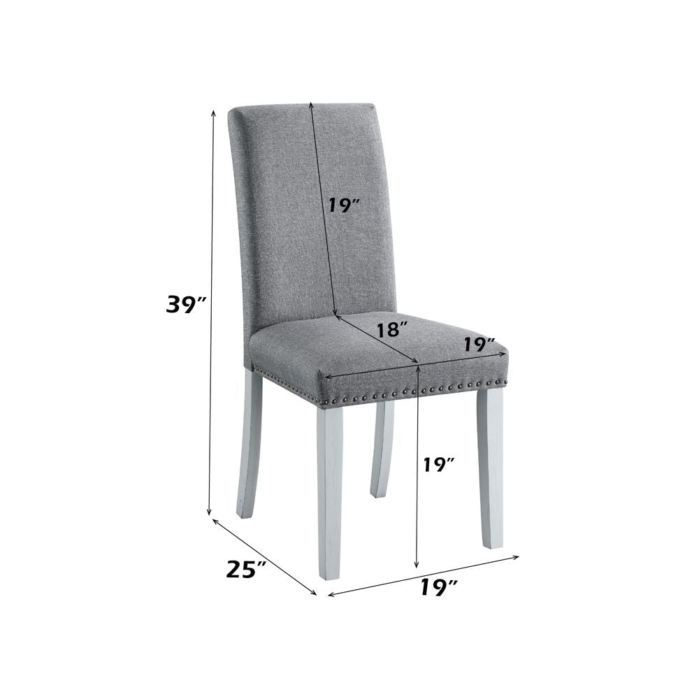 Lanton Side Chair (Set-2) – dimensions diagram
