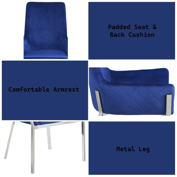 Cambrie Side Chair (Set-2) – features callout