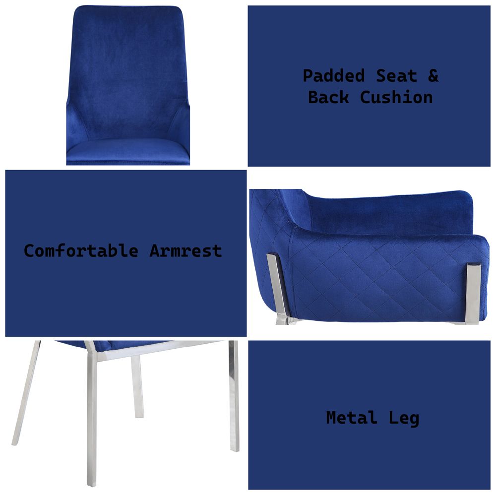 Cambrie Side Chair (Set-2) – features callout